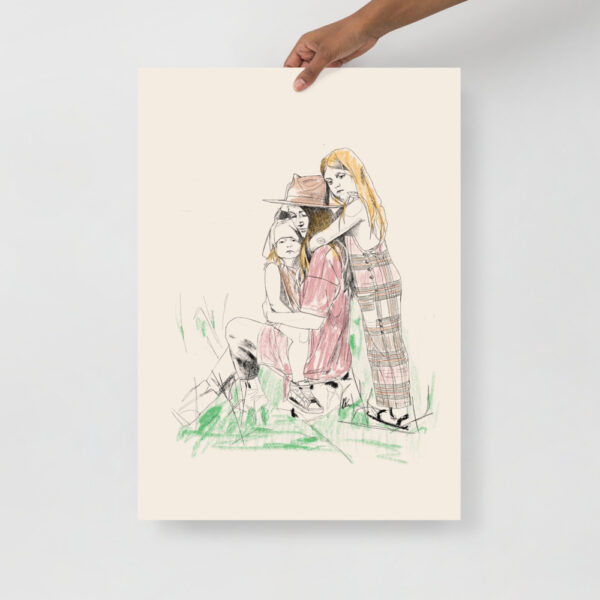 Motherhood Art Print Illustration - Image 4