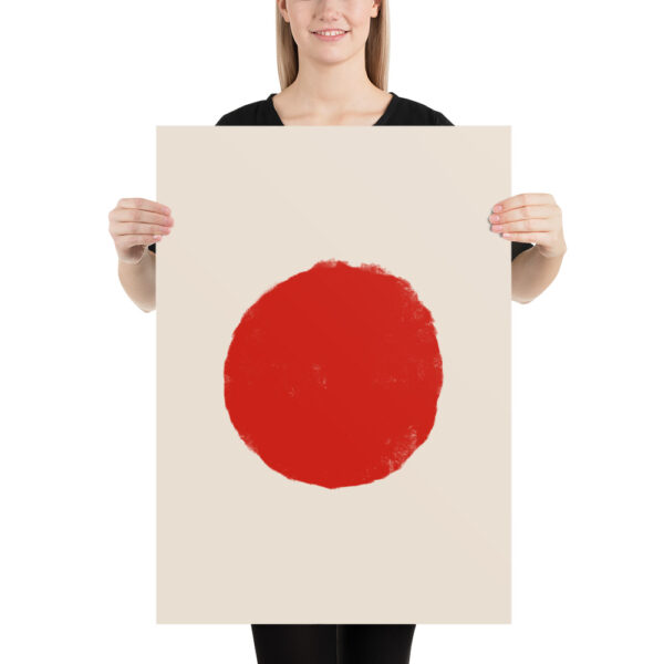 Red Art Print - Image 4