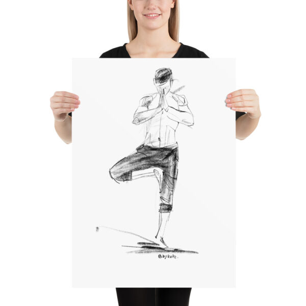 Yoga Art Print 03 - Image 4