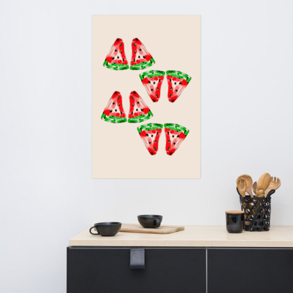 watermelon slices art print - Image 5