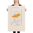 Fashion Line Art Lady Poster 01 - Image 5