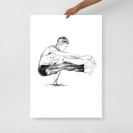 Yoga Art Print 01