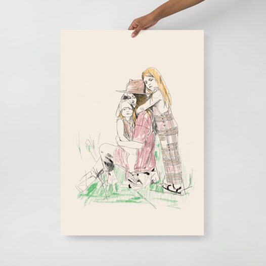 Motherhood Art Print Illustration