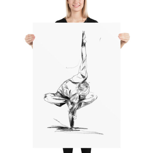 Yoga Art Print 02