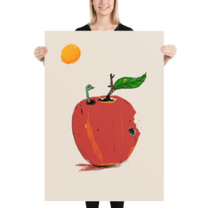 Apple Art Print