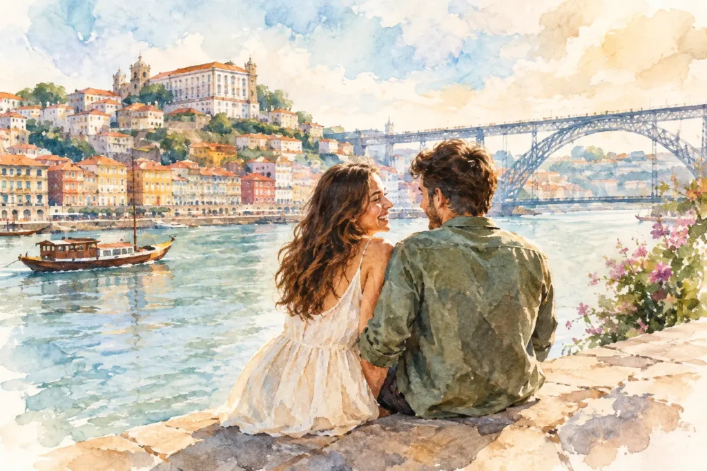 Candid Couple Photography Porto Without Forced Poses
