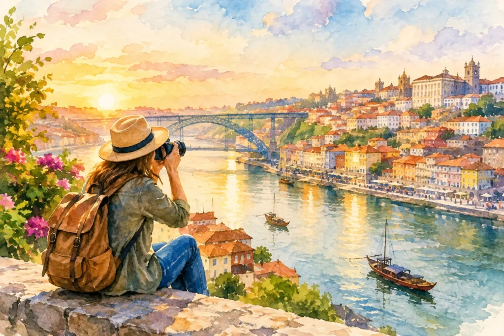Solo Traveler Photographer Porto for Real Moments