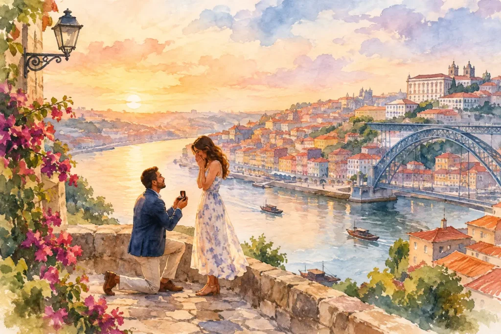 12 Proposal Location Ideas for Porto Couples