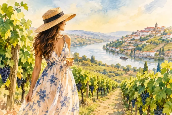 Best Outfits for Vineyard Portraits in Portugal