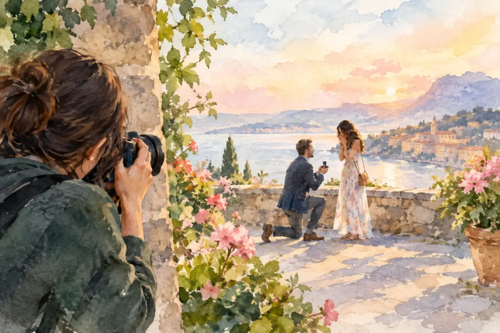 Can Photographers Capture Proposals Secretly?