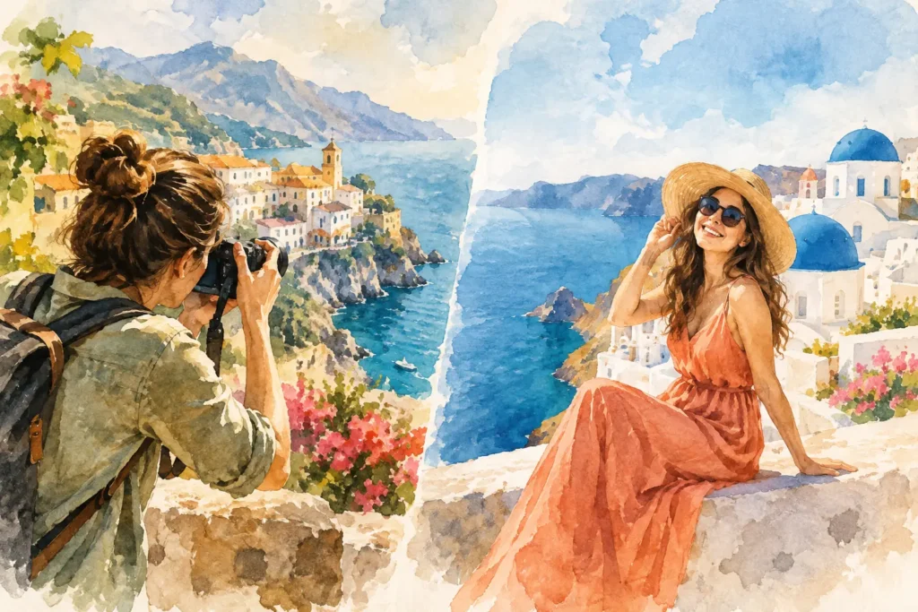 Documentary Versus Posed Vacation Photography