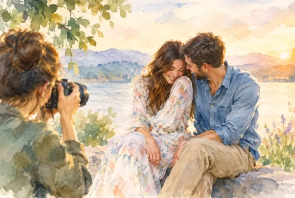 How to Photograph Shy Couples Without Stiff Poses