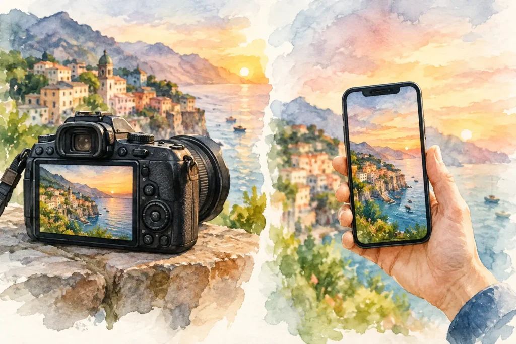 Professional Photos Versus Smartphone Memories
